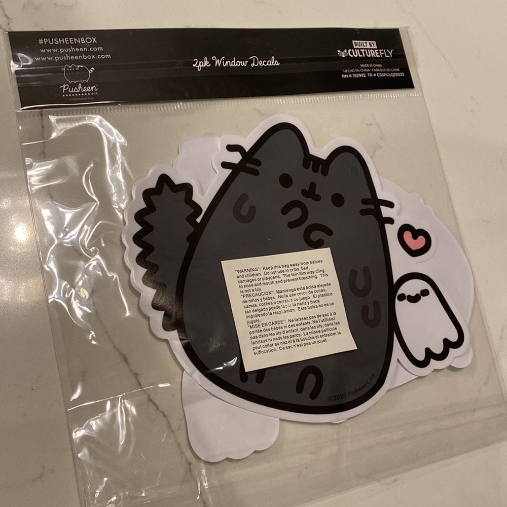 NEW!🌟 Pusheen window decals - Picture 2 of 2